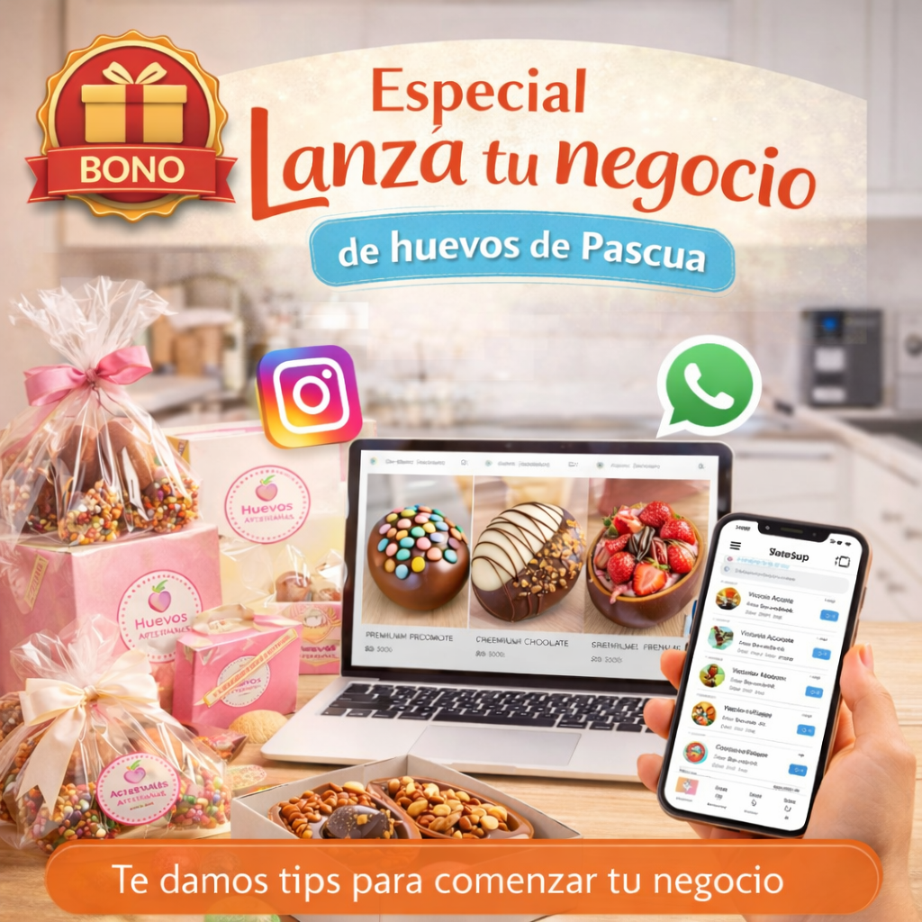 Creá tu negocio de huevos de Pascua desde casa