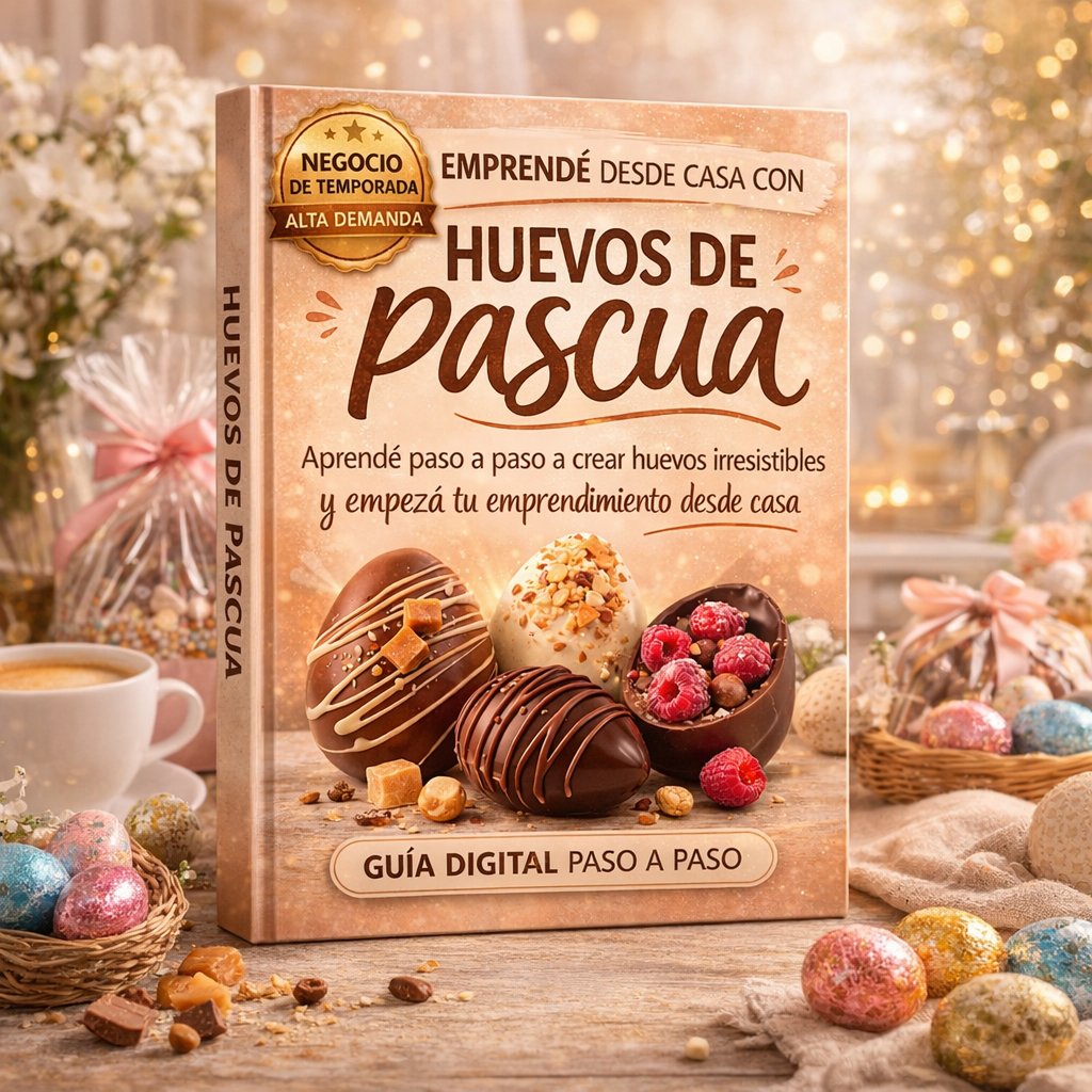 Creá tu negocio de huevos de Pascua desde casa